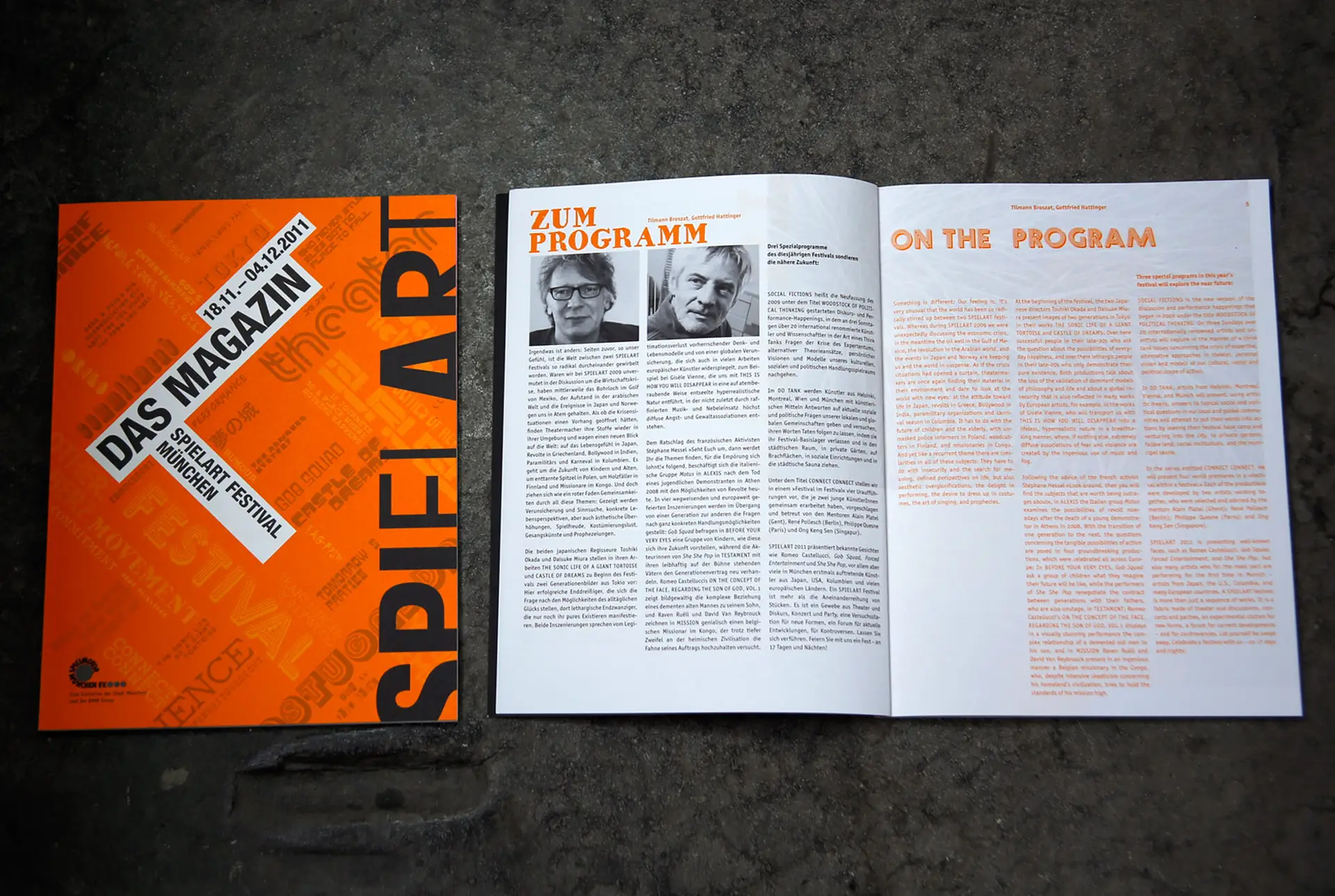 Programm Magazin spielart 2011 theaterfestival München