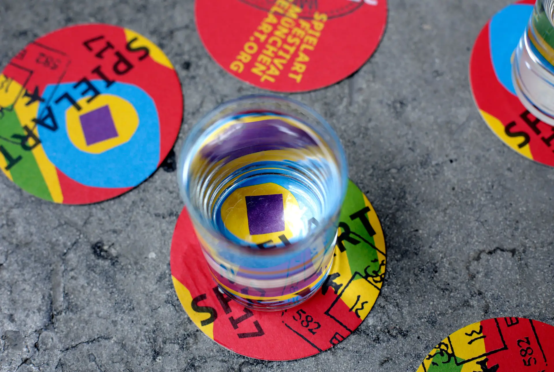 Bierdeckel spielart theaterfestival München 2017