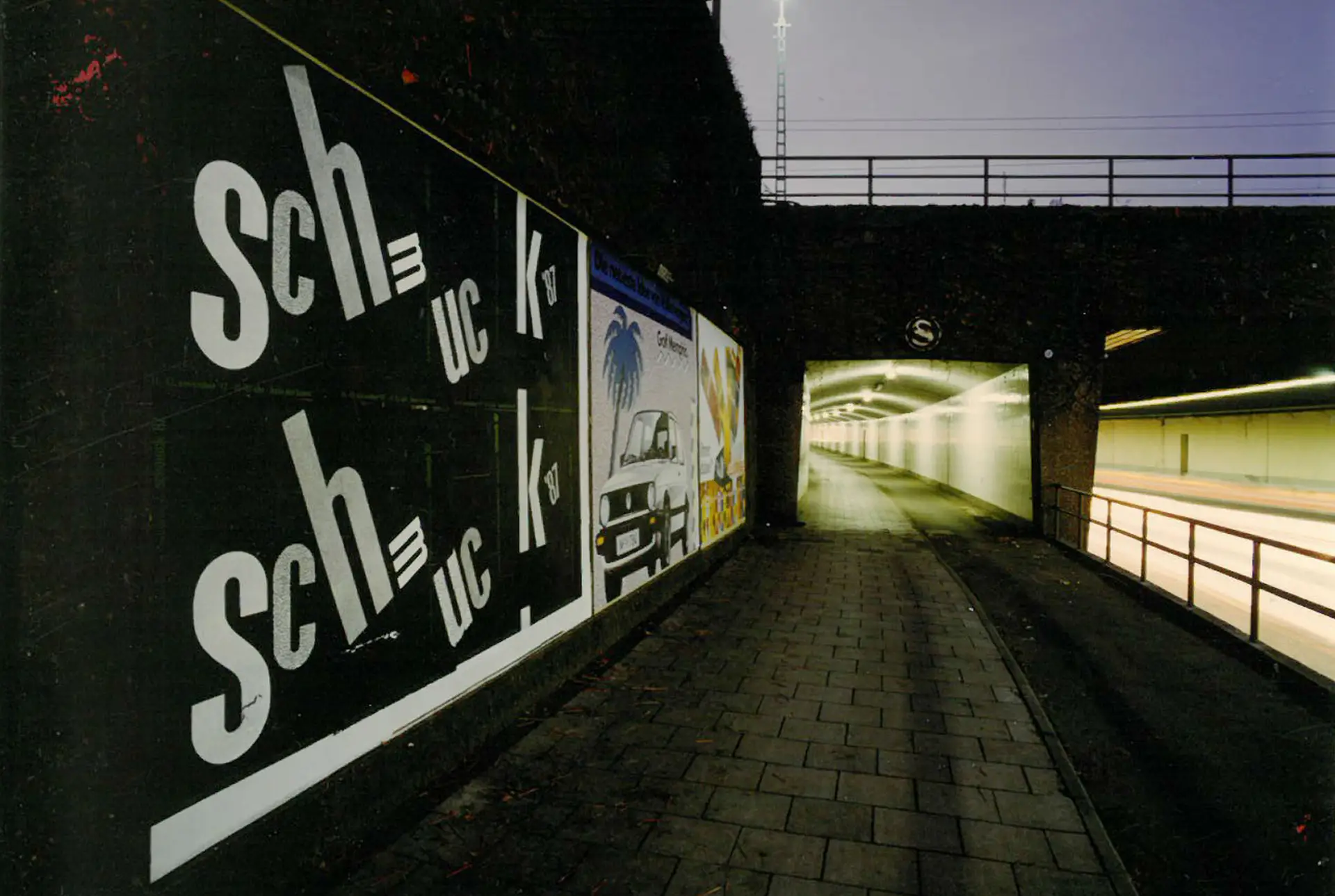 Plakatgestaltung Großfläche Schmuck 87 München internationales Schmuckfestival Haus der Kunst corporatedesign