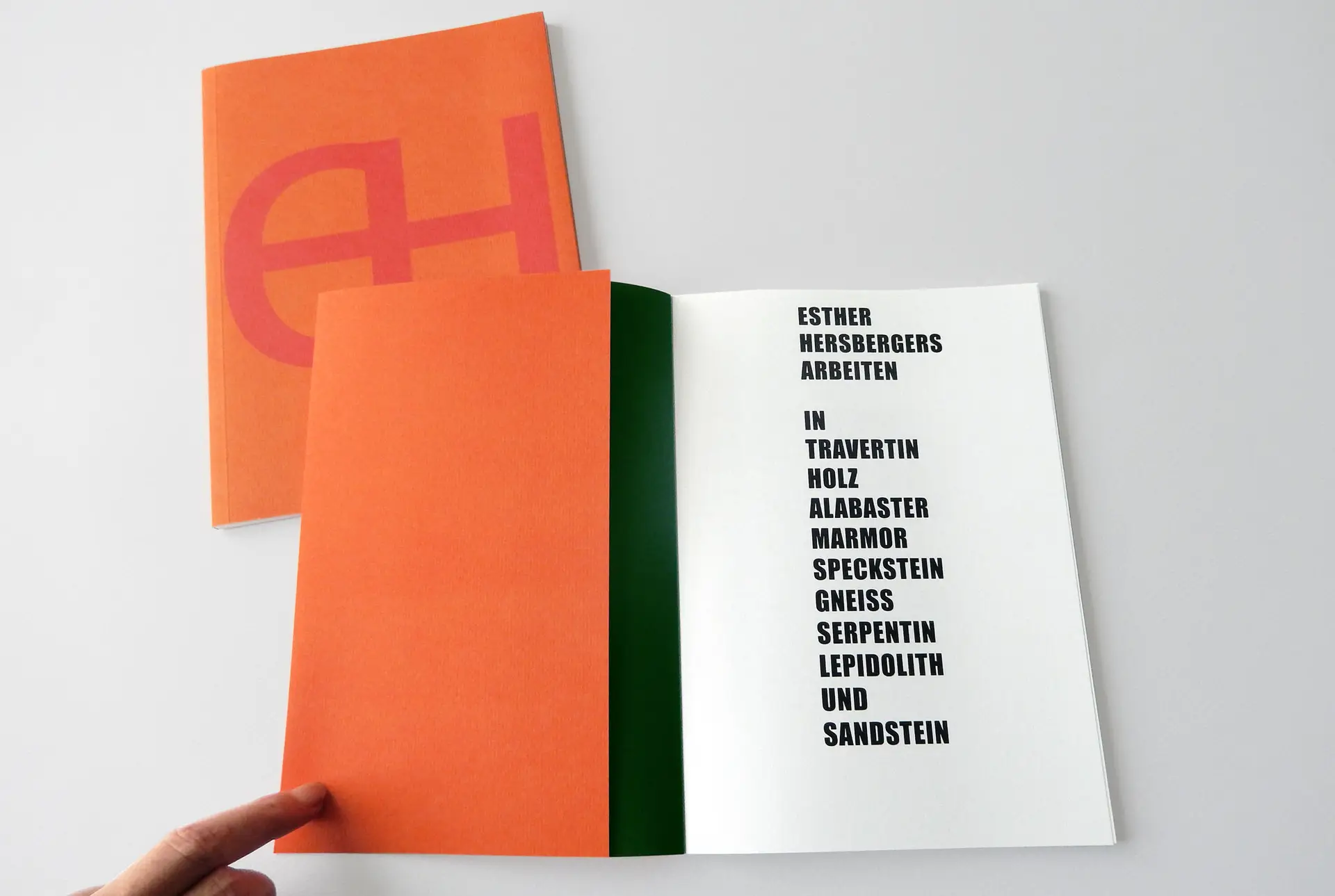 Skulpturen Inhalt Katalog Esther Hersberger Corporatedesign Editorialdesign