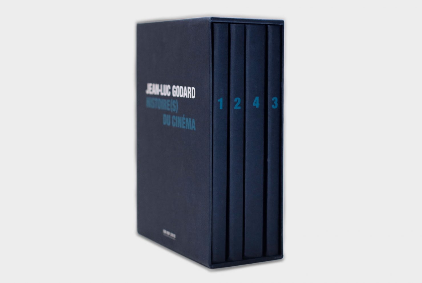 Cover Bücher im Schuber über Jean-Luc Godard "Histoire(s) du Cinema" ecm